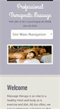 Mobile Screenshot of grprofessionalmassage.com